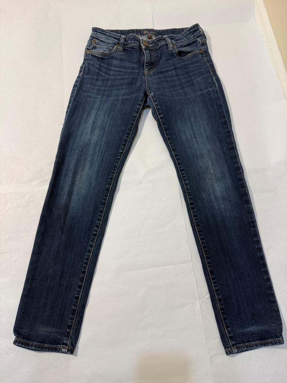 KUT From the Kloth Classic Women's Dark Blue Straight Jeans Size O